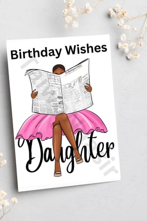 Birthday Greetings Cards for Black Women