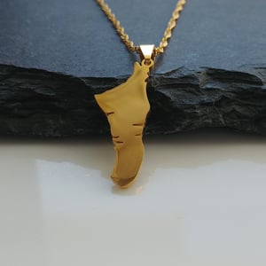 Bahamas Map Pendant