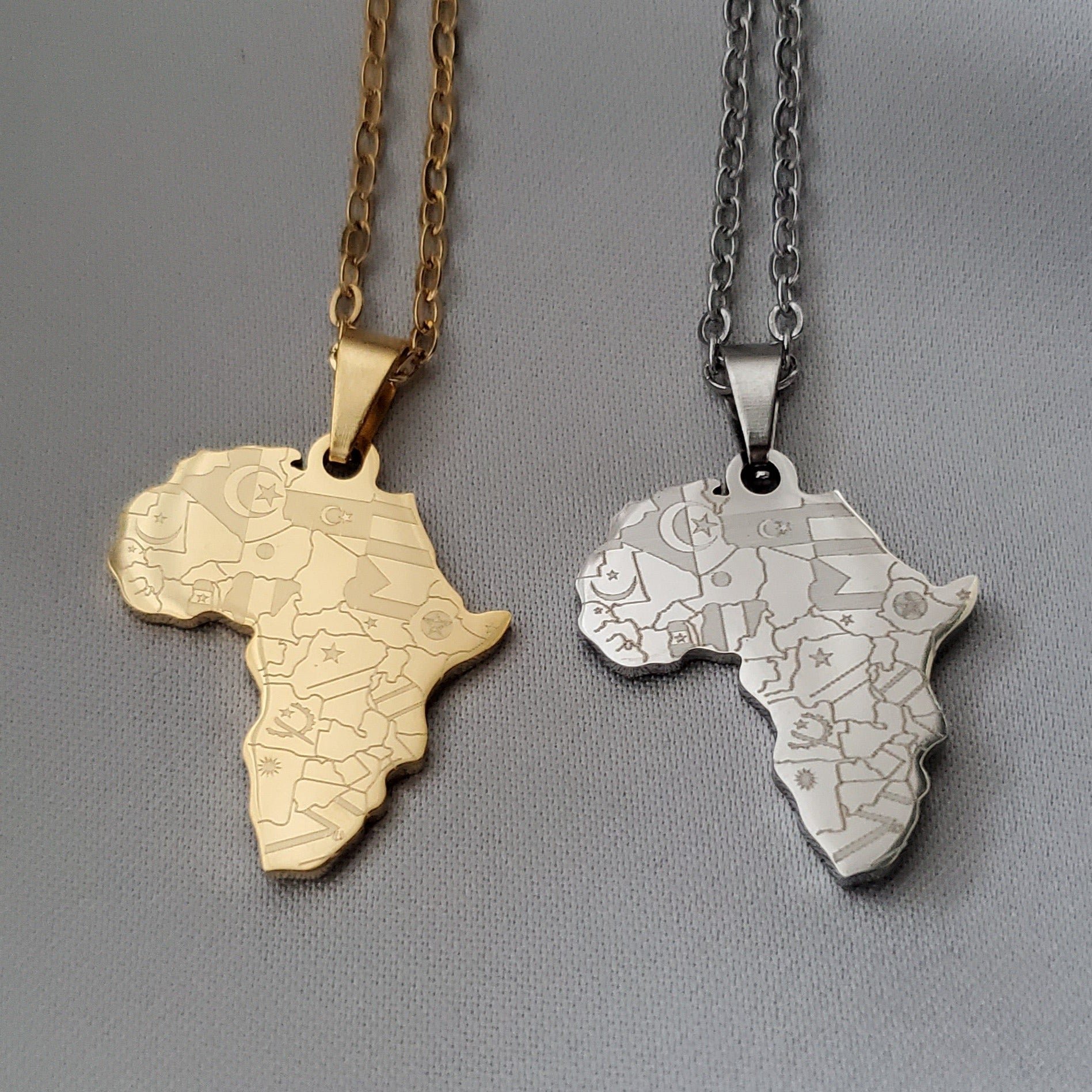 One Africa ‘Flags’ Pendant Small
