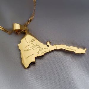 Eritrea City Pendant