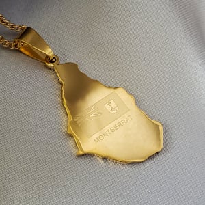 Montserrat Flag Pendant