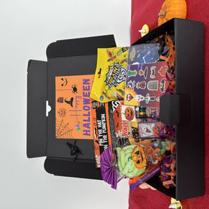 Halloween Treats And Activity Box For Kids