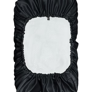 Silky Satin Pillowcase Black