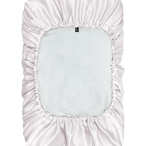 Silky Satin Pillowcase White