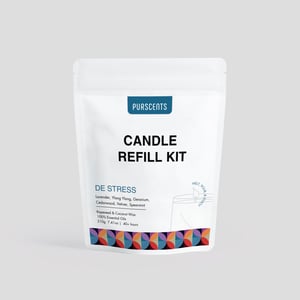 De Stress Candle Refill Kit