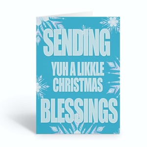 Christmas Blessings card