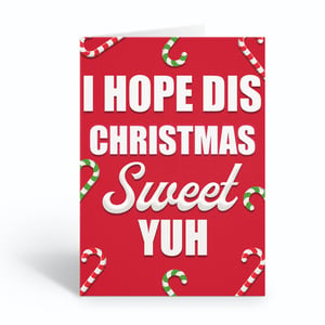 sweet yuh christmas card