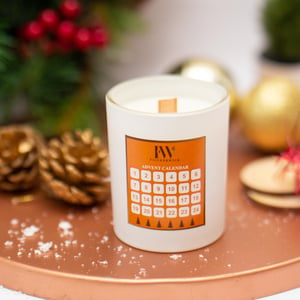 Ho Ho Ho- Pumpkin Souffle Advent Calendar Candle