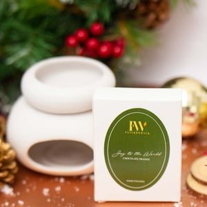 Joy To The World- Chocolate Orange Wax Melt and Burner Set