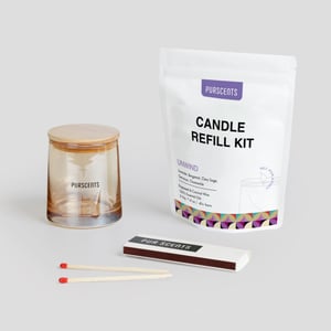 Candle Refill Starter Set - Glass