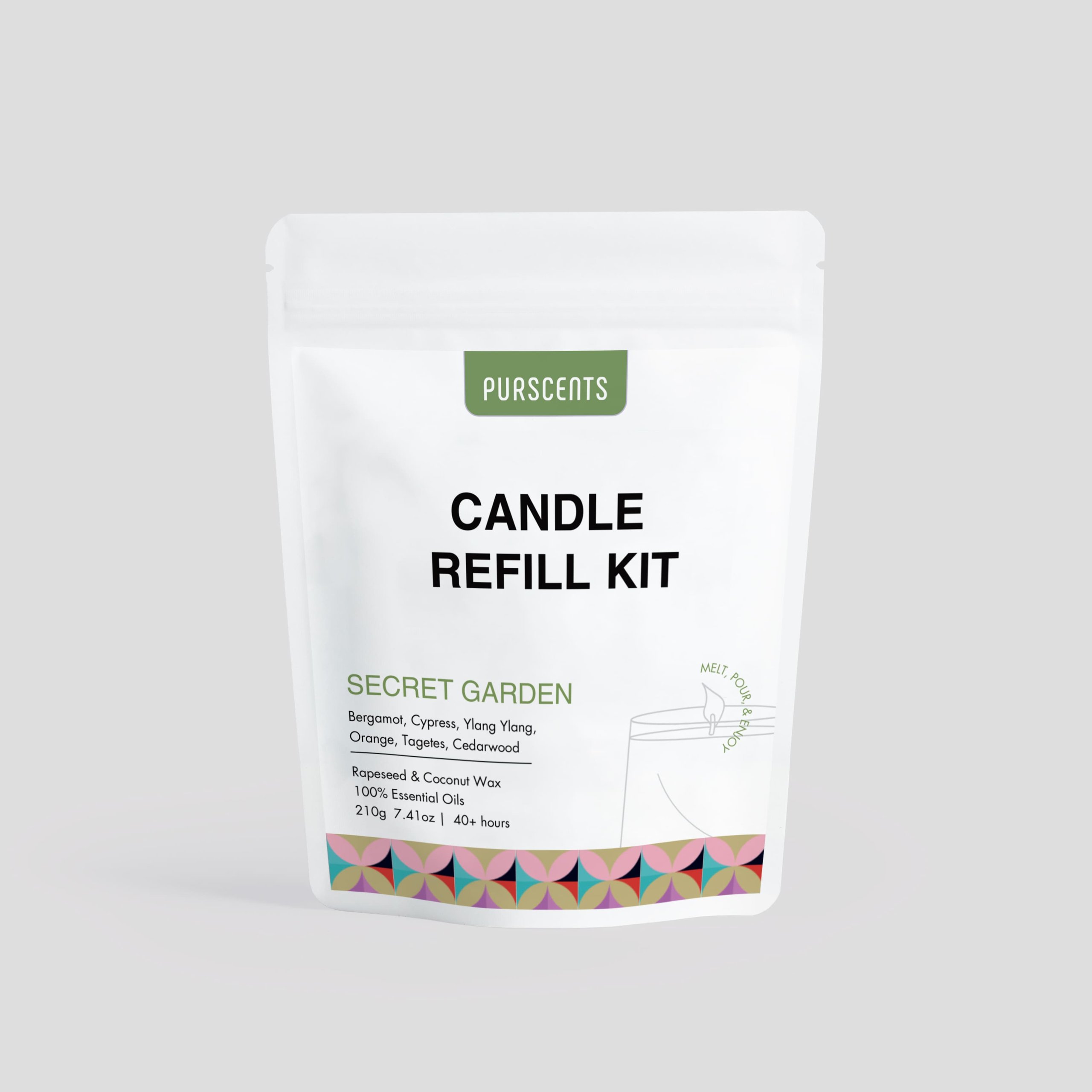 Secret Garden Candle Refill Kit