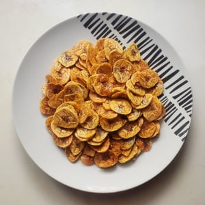 Indulge in Delightful Crispy Plantain Chips