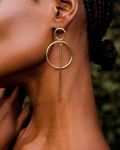 Ayanna earrings - Handmade in Kenya - Umutoni
