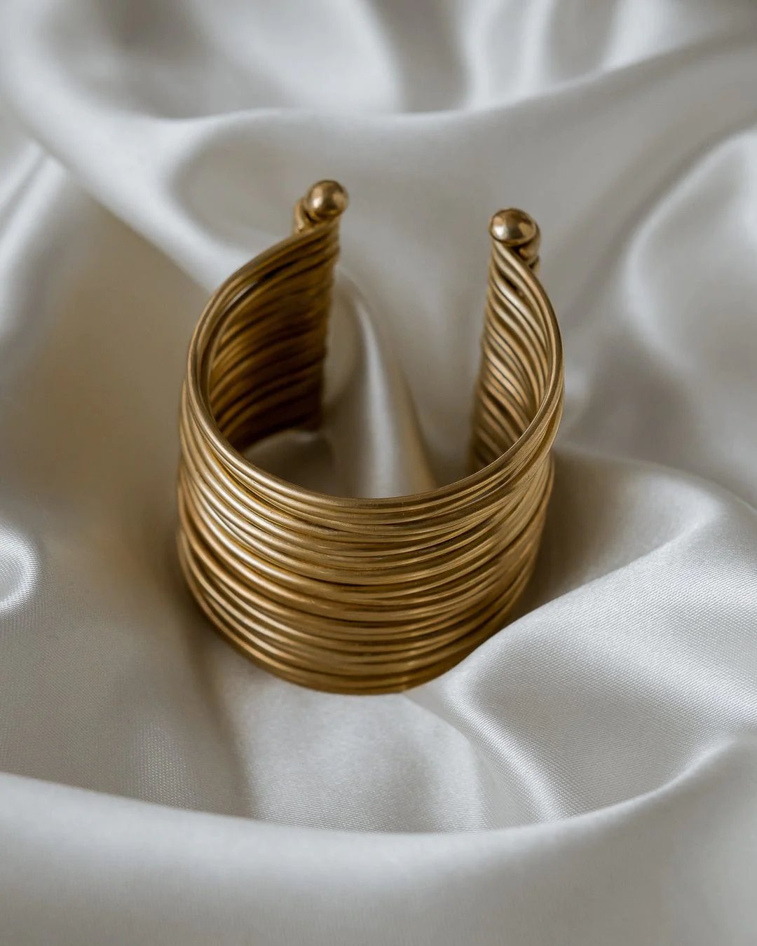 Imani brass cuff –  Handmade in Kenya