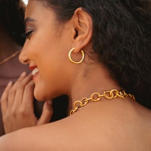 Avania earrings small - Handmade in Kenya