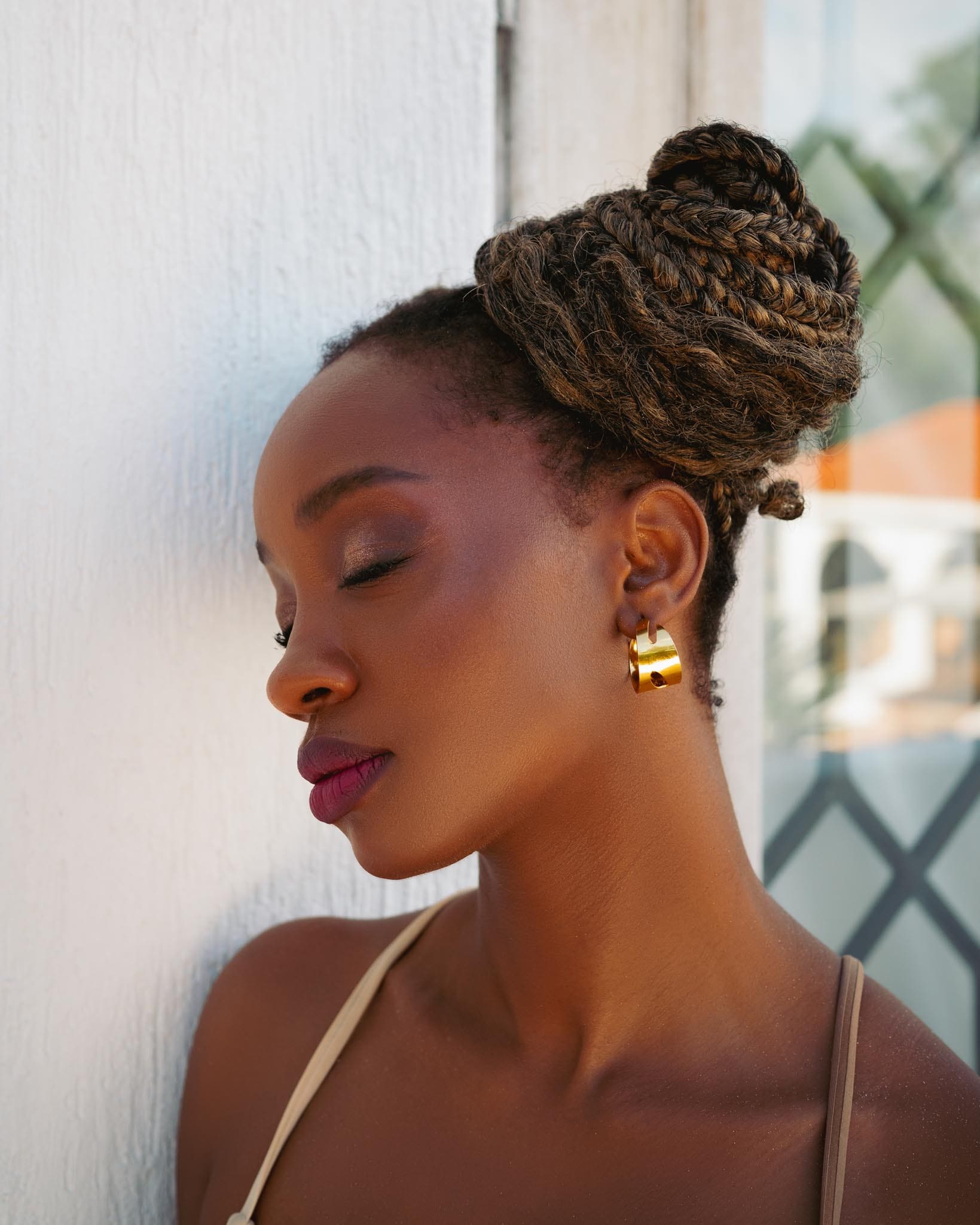 Bahari earrings small – Handmade in Kenya