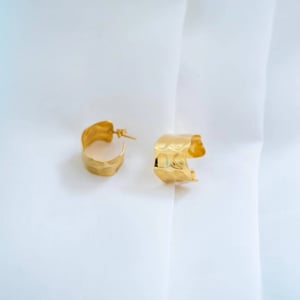 Jina earrings small - Handmade in Kenya