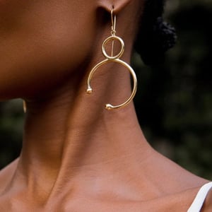 Jabori earrings - Handmade in Kenya