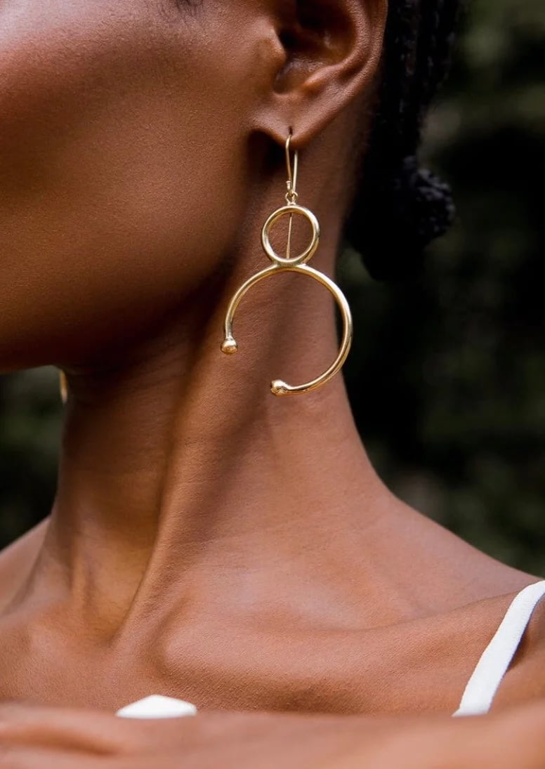 Jabori earrings - Handmade in Kenya