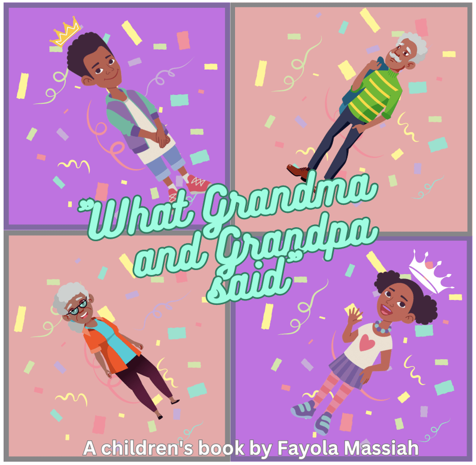 What Grandma and Grandpa said Children’s Book