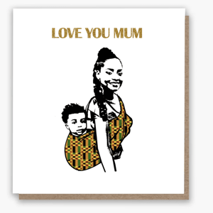 Mumma's Baby Boy Card