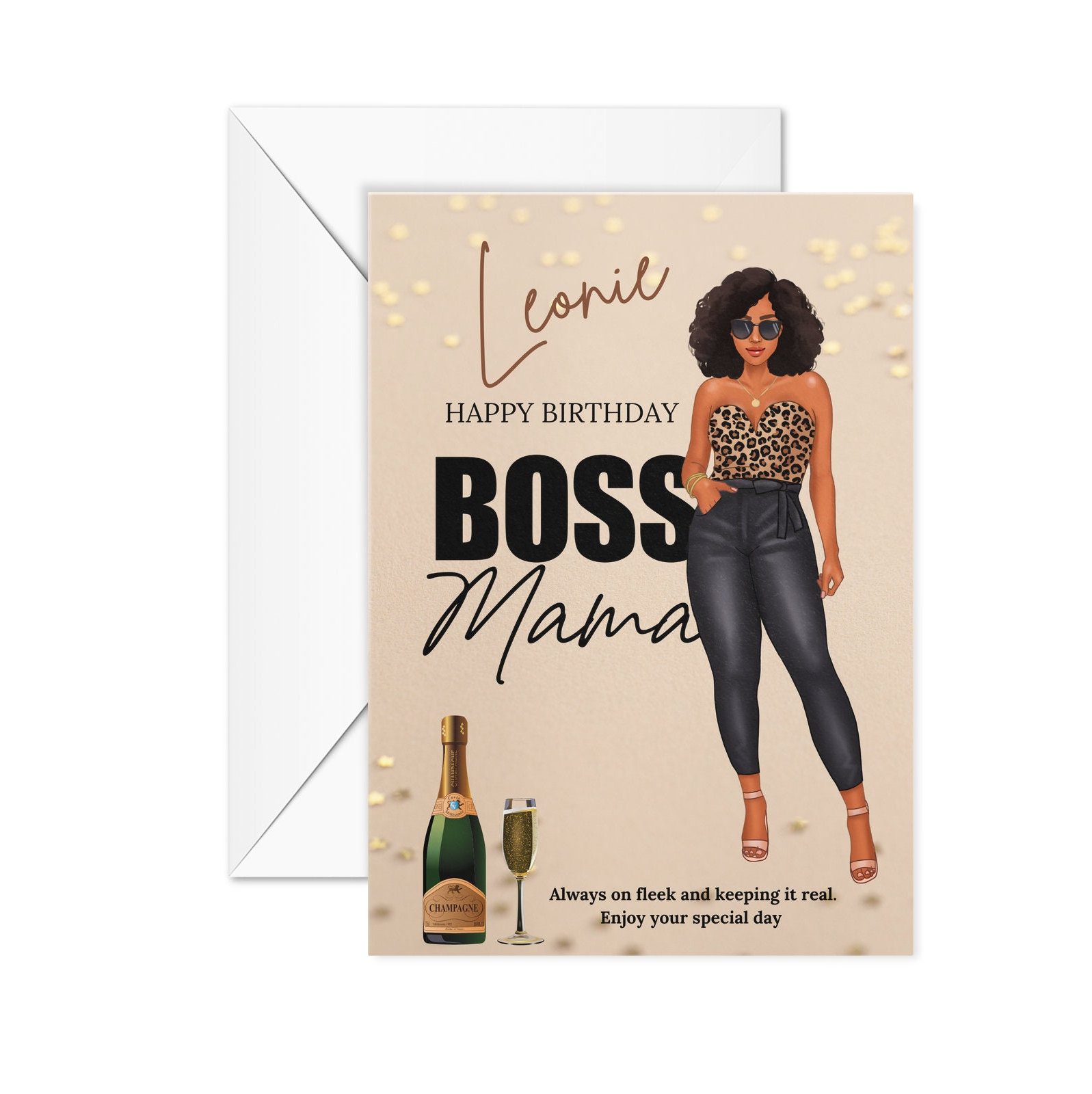 Boss Mama Birthday Card