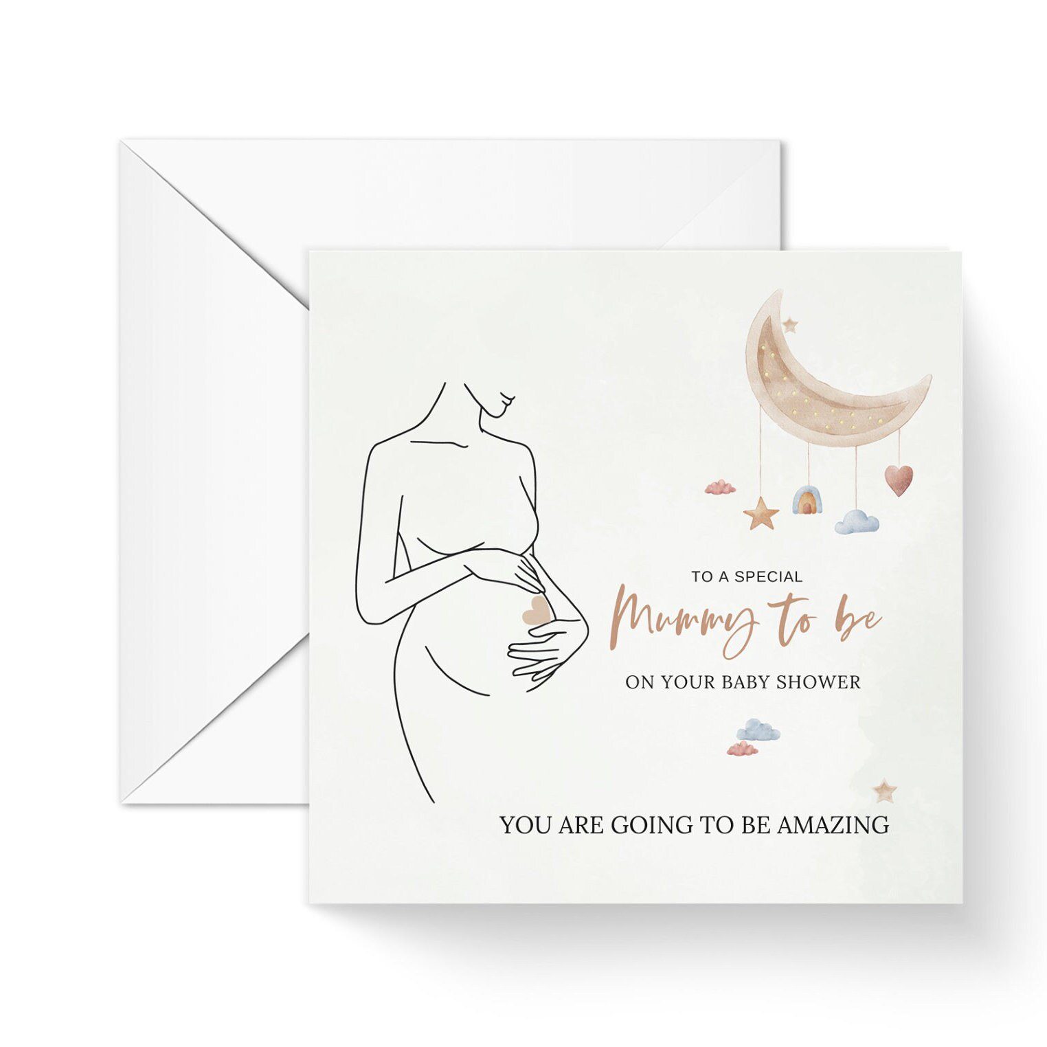 Mummy to be pregnancy card