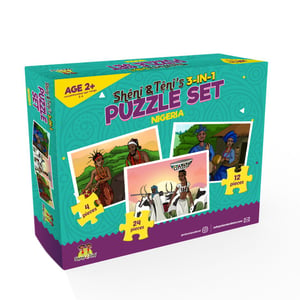 Sheni and Teni's 3-in-1 Puzzle Set - Nigeria