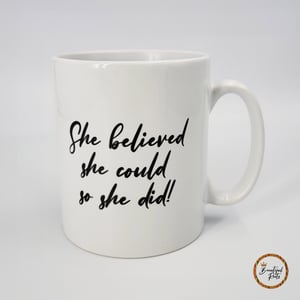 Black Woman Affirmations Mug