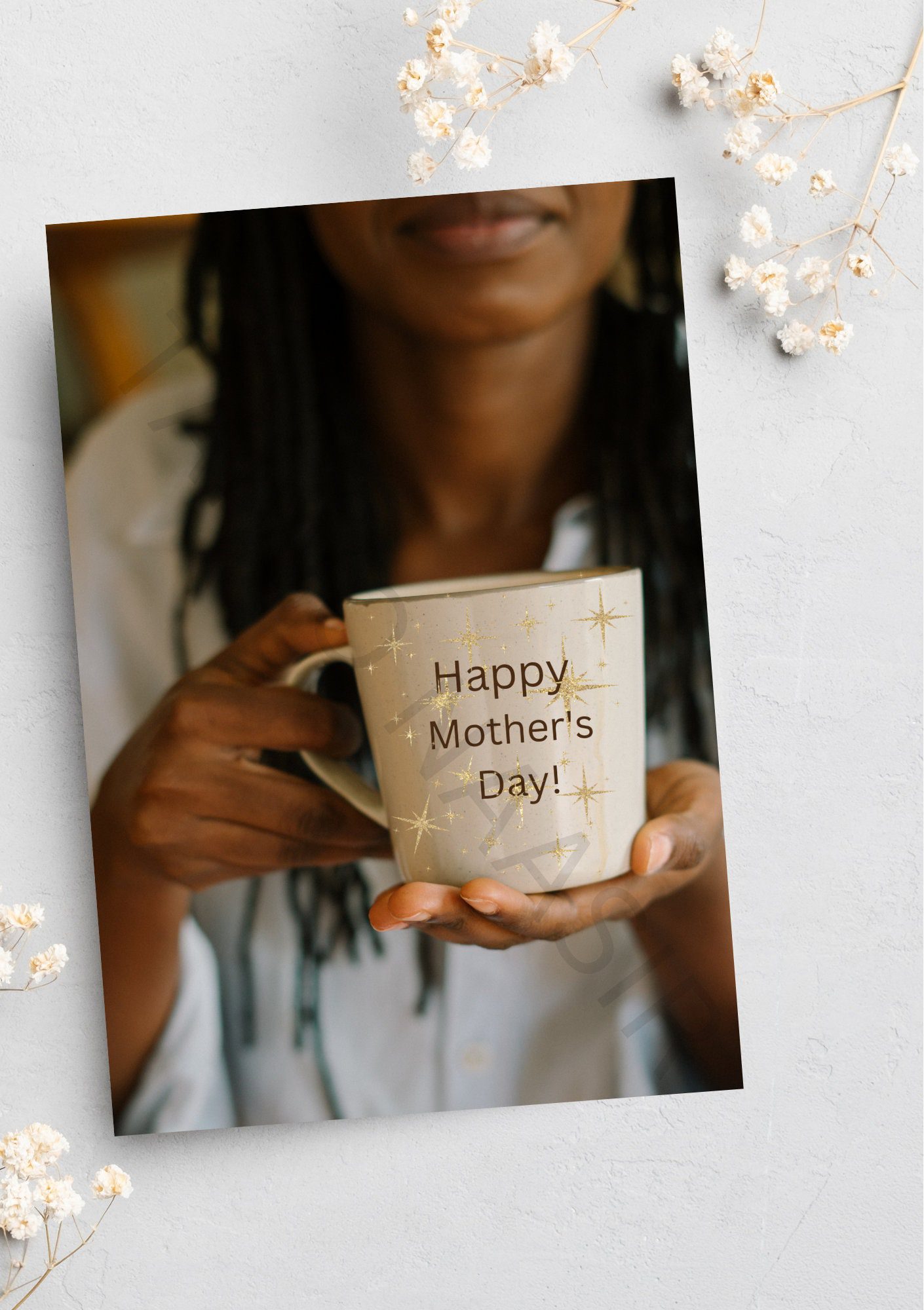 Mother’s Day Greeting Card – Happy Mother’s Day mug