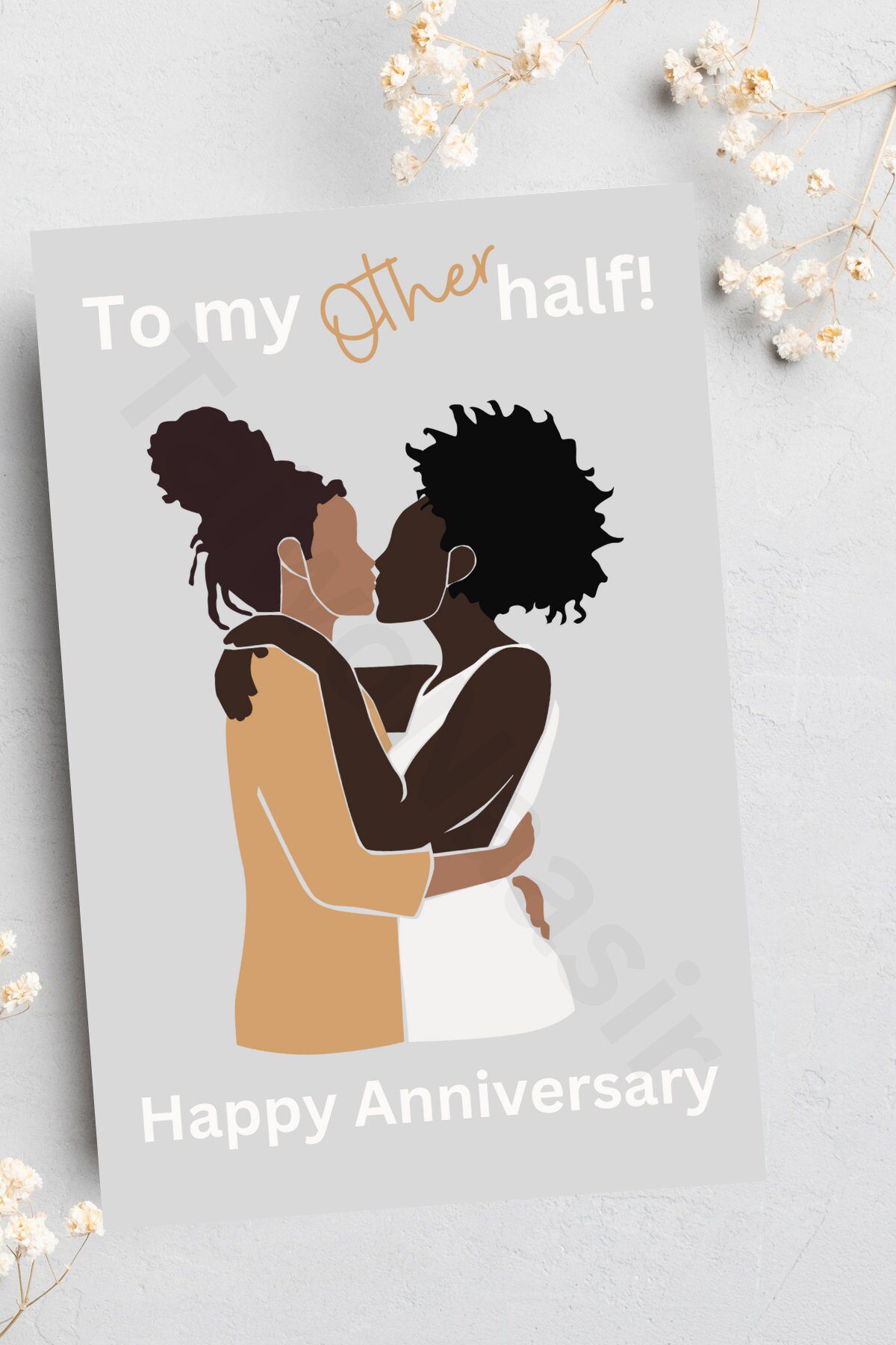 Anniversary Cards for Black Couples