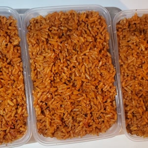 Authentic West African Jollof Rice, 2 Litres, 4 Servings