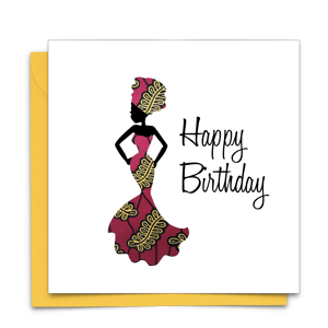 Chinyere Birthday Card | AfroTouch Design