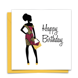 Nneka Birthday Card | AfroTouch Design