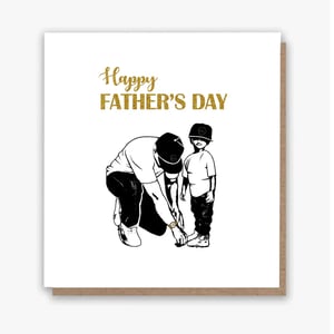 Daddy's Little King Father’s Day Card