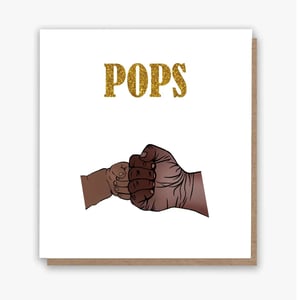 Pops Mini Fist Pump Card