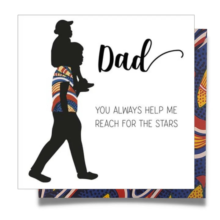 UK Greetings Kindred Valentinstagskarte – Mit Afrotouch-Design Für Partner, Freunde & Familie | Leere Innenseite Für Persönliche Nachricht