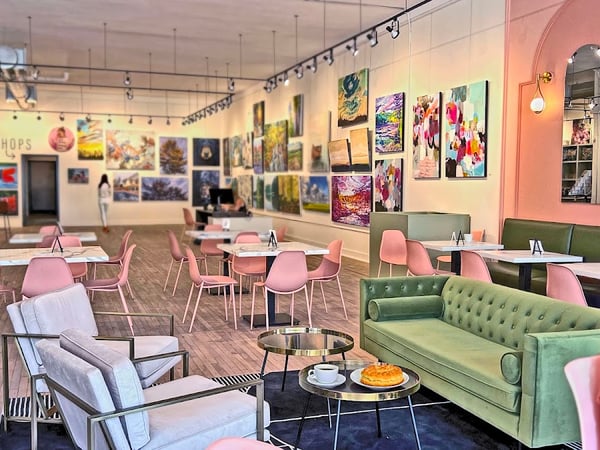 Crown and Press - A Julia Veenstra Gallery and Cafe