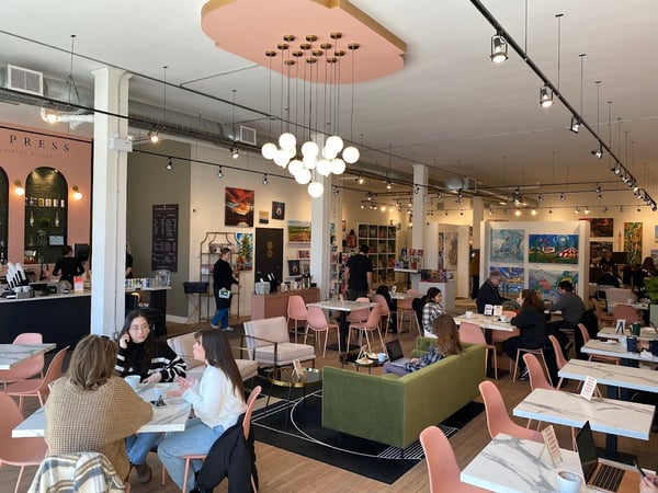 Crown and Press - A Julia Veenstra Gallery and Cafe