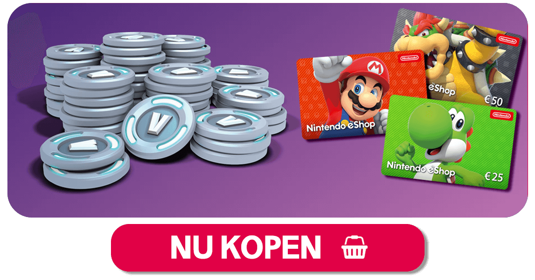 Fortnite V-Bucks voor Nintendo Switch