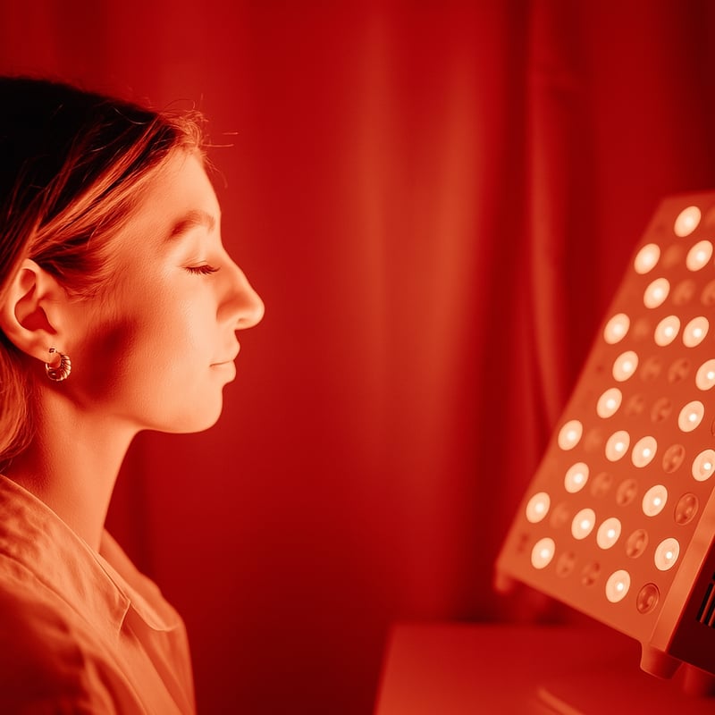 What does red light therapy do for your skin