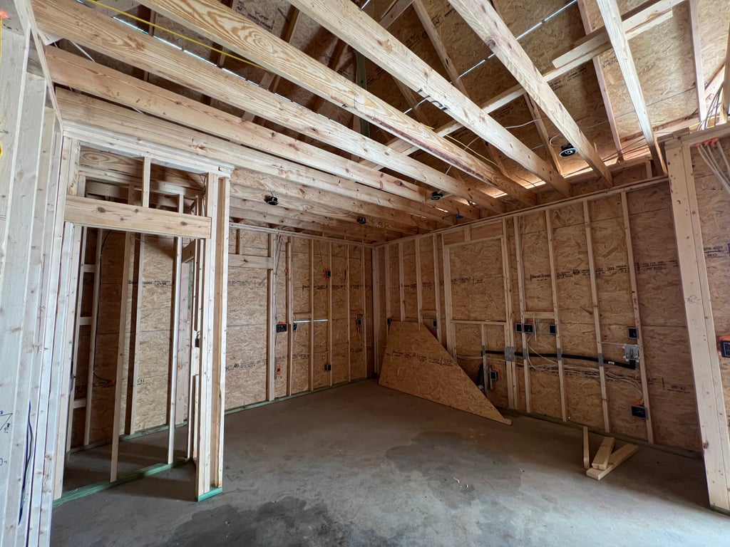 New construction layout.