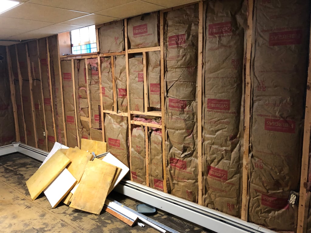 Insulation replacement.