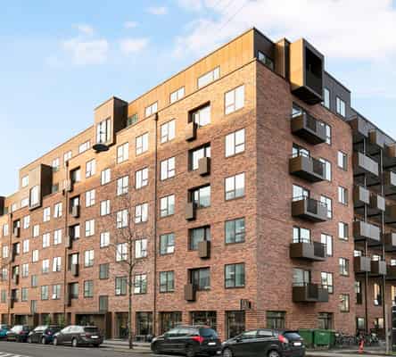 apartment Lys 3-værelses lejlighed med privat terrasse