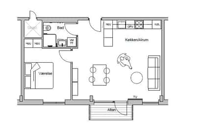Visual presentation of the listing