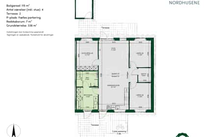 Visual presentation of the listing