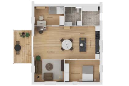 Visual presentation of the listing
