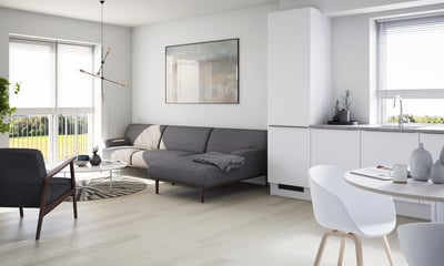 Moderne boliger i Tækkerhusene, Hillerød: Elevator og privat altan. Perfekt beliggenhed ved både natur og by liv - Tækkerstræde, Hillerød - 3