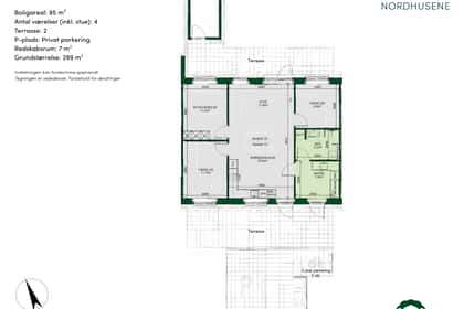 Visual presentation of the listing