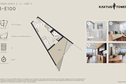 Visual presentation of the listing